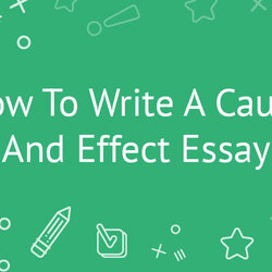 Swell How To Write Cause And Effect Essay Tips Samples Outline Literature Review Writing Research Example