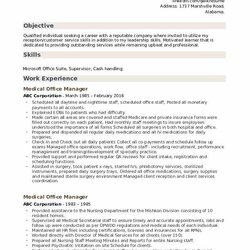 Excellent Medical Office Manager Resume Samples Build