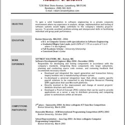 Resume Objective Statement Top Within Basic Sample Examples Good Any Entry Level Job General Jobs Retail