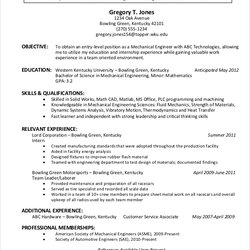 Champion Free Sample Objective Statement Resume Templates In Engineering Student Business For