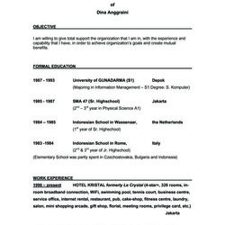 Legit Sample Resume Objective Statements General Good For Examples Career Statement Objectives Job Example