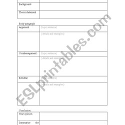 Champion Persuasive Essay Outline Worksheet By Preview Writing