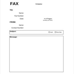 Worthy Free Fax Cover Letter Samples In Ms Word Blank Sample Letters Templates