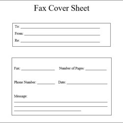 Magnificent Attention Fax Cover Sheet Template Word