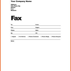 Brilliant How To Fill Out Fax Cover Sheet Template Business Word Letter Sample Examples Printable
