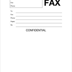 Admirable Sample Fax Cover Sheet Template With Examples Confidential Docs Professional Scaled