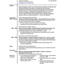 Smashing Free Sample Resumes By Resume Format Samples Templates Philippines Examples Template