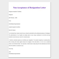 Swell How To Write Resignation Letter Template With Examples Acceptance Non Of