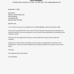 High Quality How To Write Letter For Immediate Resignation Download This Intent Resign Transition Employee