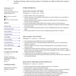 Sales Associate Resume Example Writing Tips For