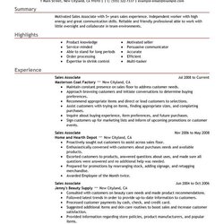 Super Sales Associate Resume Sample Perfect Auto Examples Related Keywords Job Example Professional