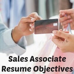 Peerless Sales Associate Resume Objective Job Objectives