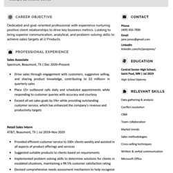 Magnificent Entry Level Sales Resume Example Free Template