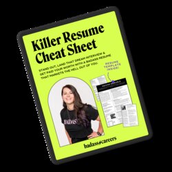 Superior Free Killer Resume Cheat Sheet Careers Untitled Design