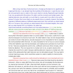 Exemplification Essay Sample Essays Adolescence
