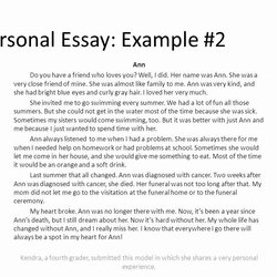 Perfect Leadership Experience Essay Example Unique Personal Examples Narrative