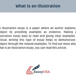 Preeminent Illustration Essay Guide To Writing An Excellent Piece Of Work What Is