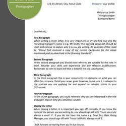 Letterhead Template Business Cover Letter Instant Download Ms