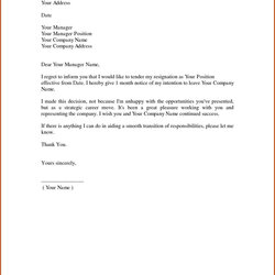 Very Good Retirement Letter To Employer Template Samples Collection Resignation Sample Employee Should Format