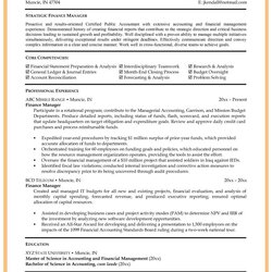 Excellent Cover Letter Example Insurance Company Manager Resume Finance