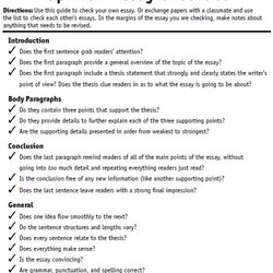 Exceptional Opinion Essay Checklist Writing Paragraph Write Example Introduction Examples Topics Sample Good