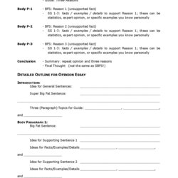 Wizard Opinion Essay Outline English Worksheets Doc Worksheet Templates Layouts