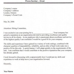 Eminent Best Cover Letter For Job Ideas On Resume Skills Application Template Sample Letters Examples