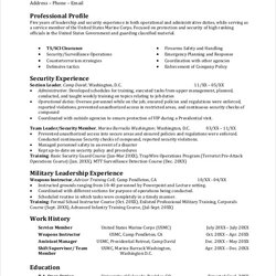 Admirable Infantryman Resume Template Free Word Document Downloads Marine Corps Templates Colorado