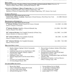 Supreme Infantryman Resume Template Free Word Document Downloads Army Templates Us