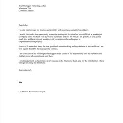 Peerless Simple Resign Letter Templates Free Word Excel Format Resignation Heartfelt Outstanding Irrevocable