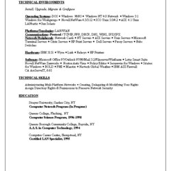 Example Resumes For Jobs Resume