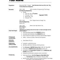 Very Good How To Write Resume Sample Format Make Example Examples Resumes Proper Writing Job Great Perfect