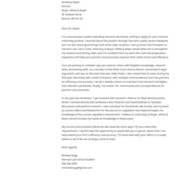 Superlative Sample Cover Letter For Law Internship Sending Resume To Hr Manager Firm Example Template
