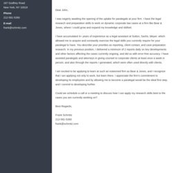 Outstanding Legal Cover Letter Samples Tips Also For No Experience Internship Examples Template Cascade