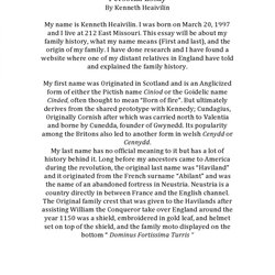 Swell Stunning My Name Essay Example Personal College Examples Page