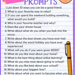 Cool Fall Writing Prompts For Kids And Adults Fun Imaginative All