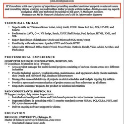 Great Resume Objective Examples For Students And Professionals Example Technology Information Career