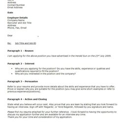 Fantastic Official Cover Letter Examples In Doc Template Example