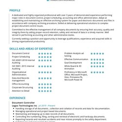 Terrific Office Administration Resume Example In