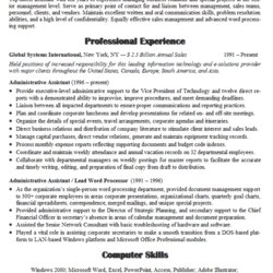 Exceptional Administrative Assistant Resume Example Sample Job Administrator Resumes Objective Company