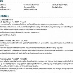 Out Of This World Office Administration Resume Sample In