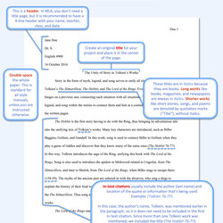Tremendous Format Essay Example Paper Sample Title Model Narrative