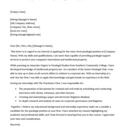Law Graduate Cover Letter Example Australia Paralegal Template