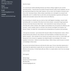Legit Law Firm Cover Letter Sample And Writing Guide Example Template Cascade