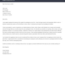 Superb Legal Cover Letter Examples Ready To Use Template Tester Enable Influx Internships