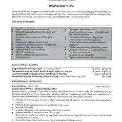 Wizard Nurse Resume