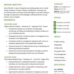Out Of This World Professional Nursing Resume