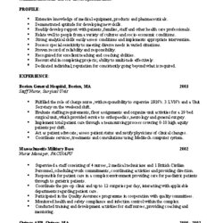 Best Resume Examples For Nurses No Nu