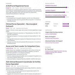 Superb Nurse Resume Example And Guide For Nursing