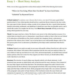 Capital Short Stories To Write An Essay On How Story Printable Analysis